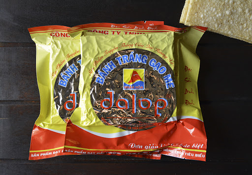 [HCM]Combo 5 bịch bánh tráng gạo mè Dalop (4 cái/bịch)