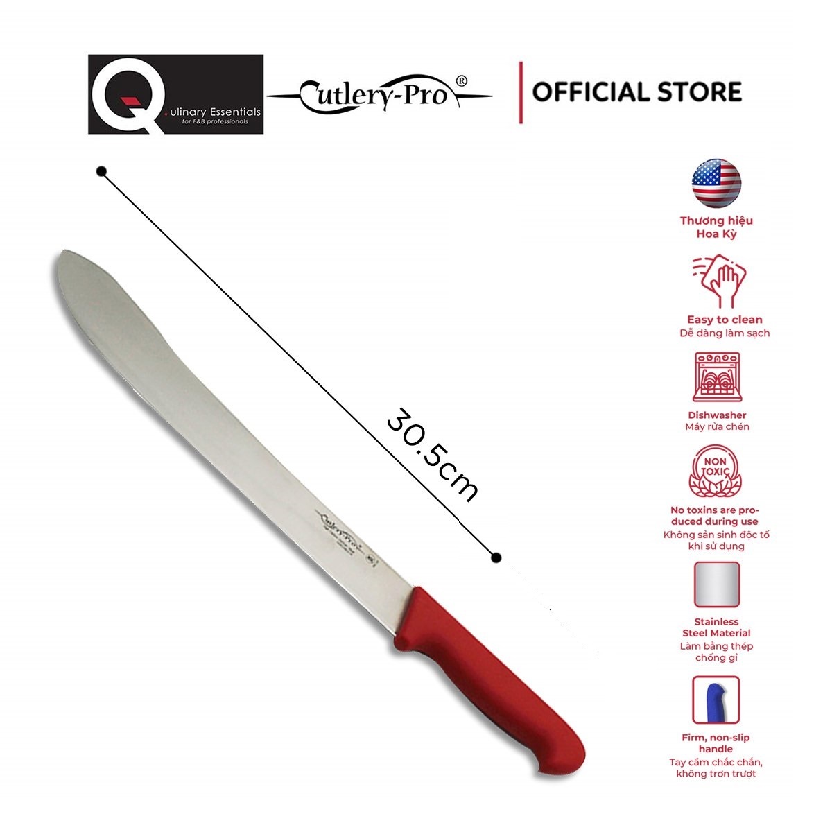 Dao Thái Thịt Cutlery-Pro 305Mm