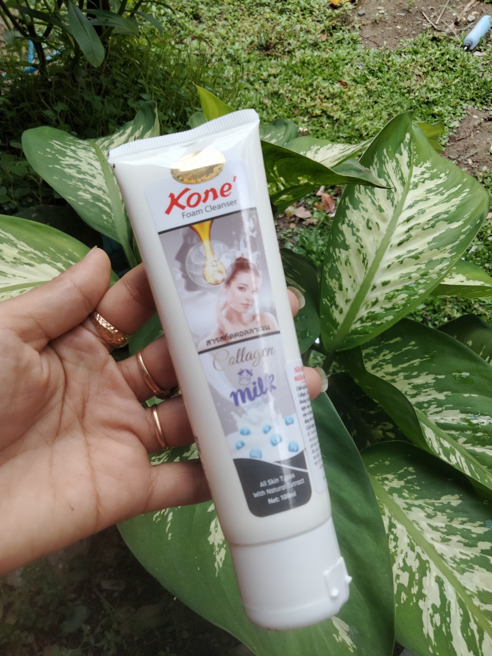 Combo dưỡng trắng da kone thái lan (sét 3món gồm bộ kem, sữa rửa mặt, serum trắng da)