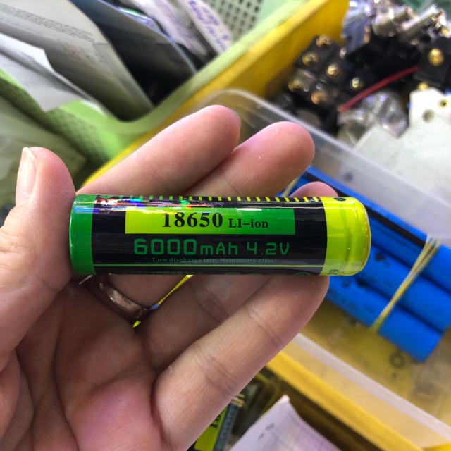 Pin sạc li-ion 16850 6000ma 4,2v