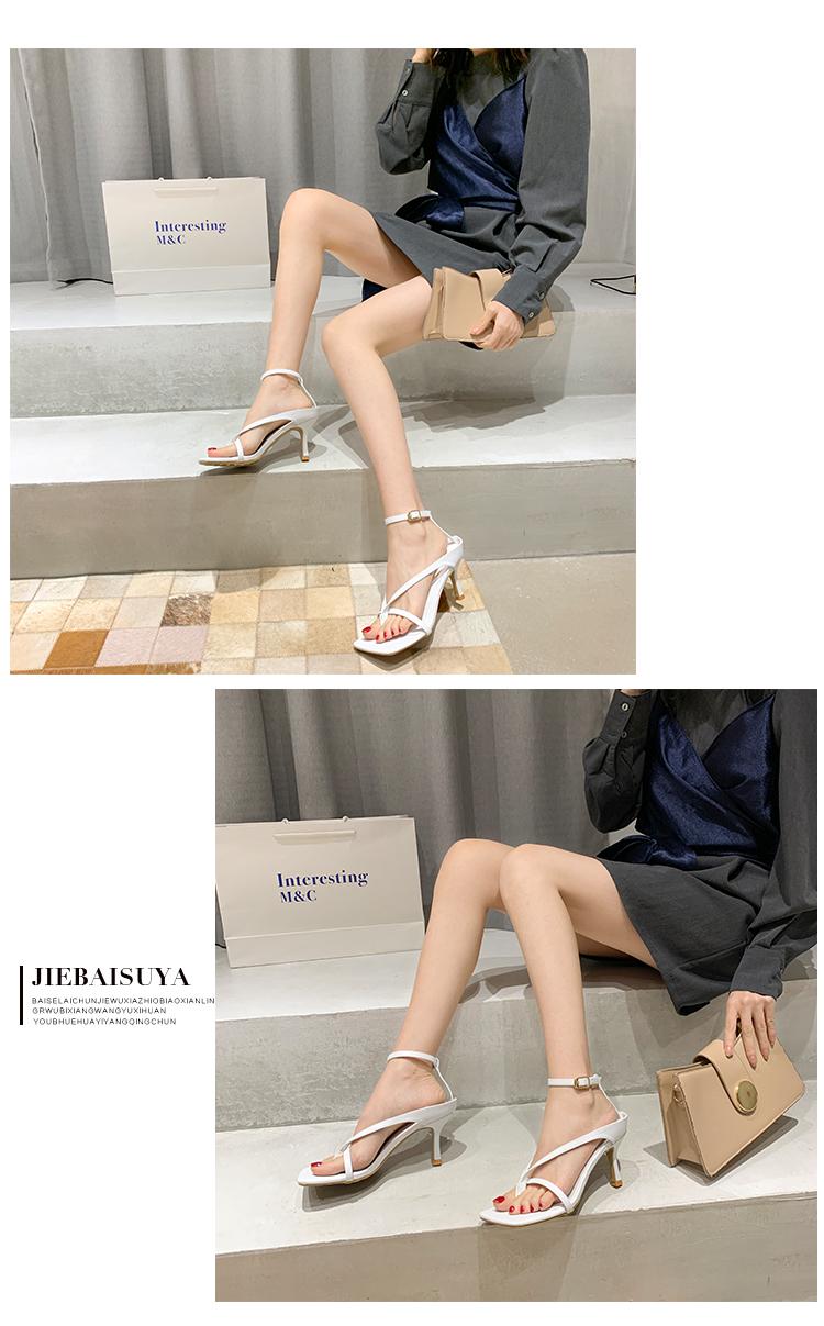 Sandal nữ vietlavani mã srlcs17 đế nhọn mũi vuông cao 5cm hàng chuẩn