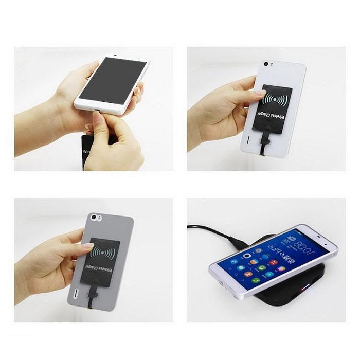 Combo sạc không dây cao cấp cho điện thoại Android đầu sạc Micro USB - ATDTECH