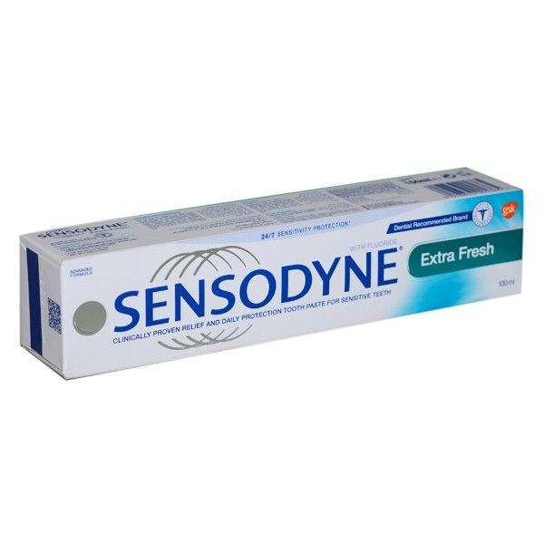[HCM]KEM ĐÁNH RĂNG SENSODYNE EXTRA FRESH 100g Thái Lan