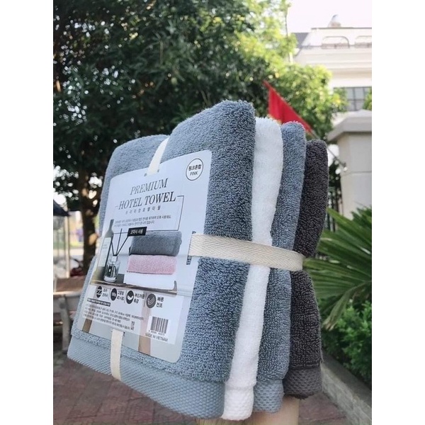 Sét 4 khăn xuất hàn