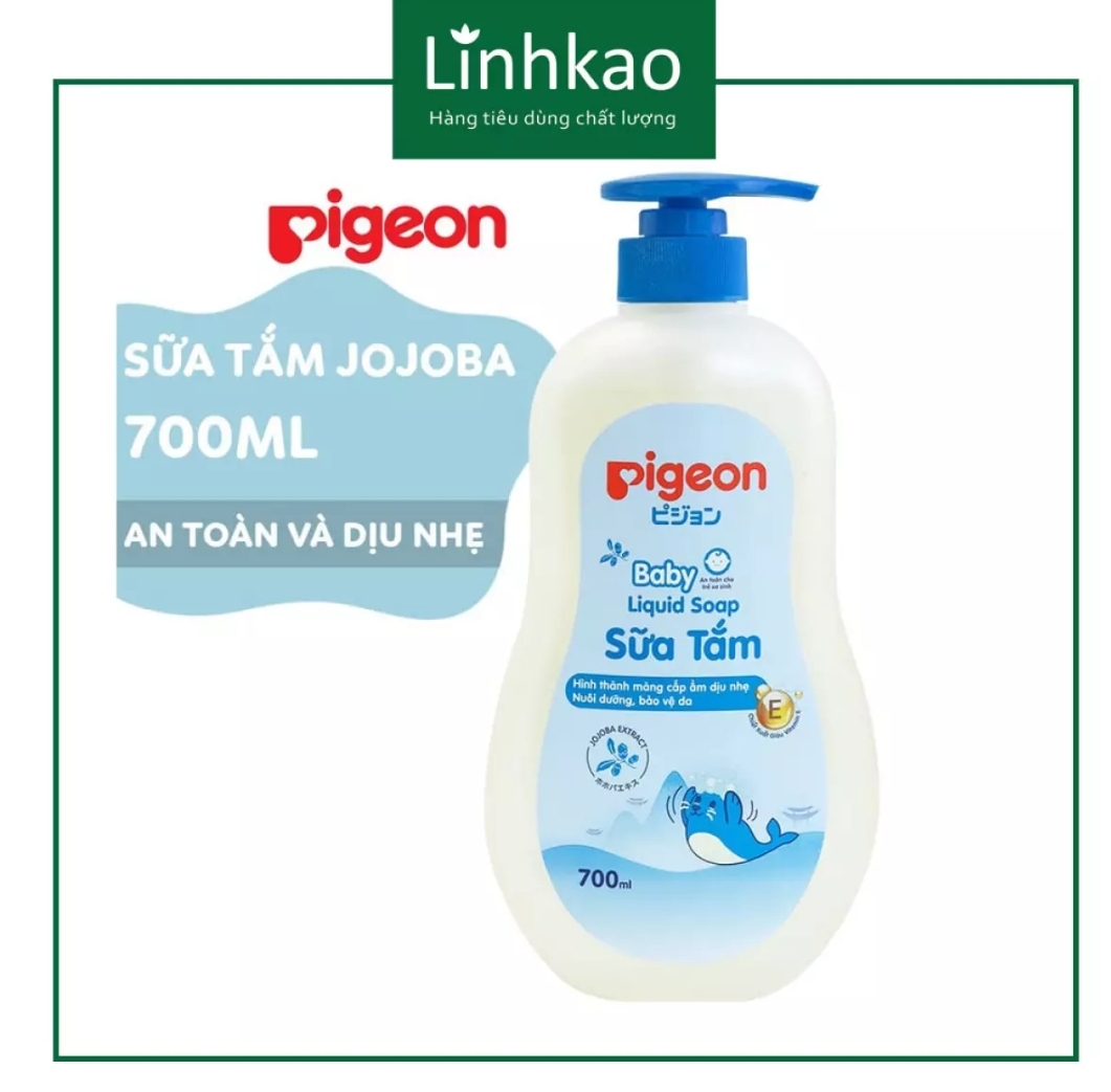 Tắm gội sữa tắm cho bé Pigeon 700ml cho da nhạy cảm - MixASale