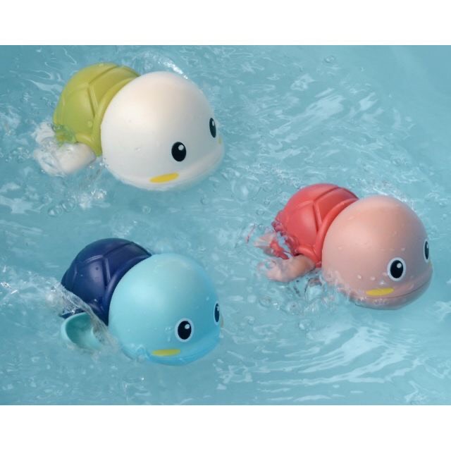 ĐỒ CHƠI HÌNH CON RÙA MINI THẢ BỒN TẮM CHO BÉ