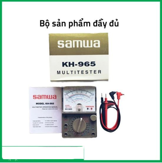 Đồng hồ đo điện SAMWA KH-965 ( tặng kèm pin) - Đồng hồ vạn năng SAMWA