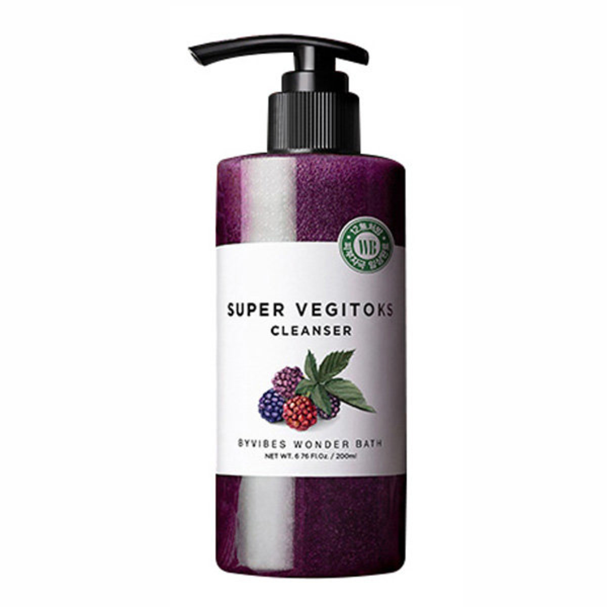 Sữa rửa mặt rau củ quả Super Vegitoks Cleanser [ chai to 300ml ]