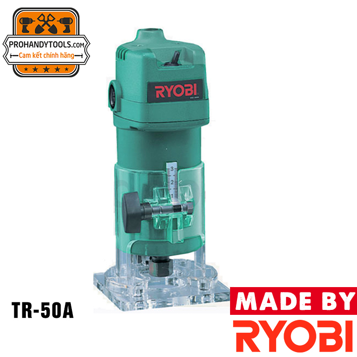 Máy Phay Cầm Tay Ryobi TR-50A 1150W-6mm (Dùng Điện)