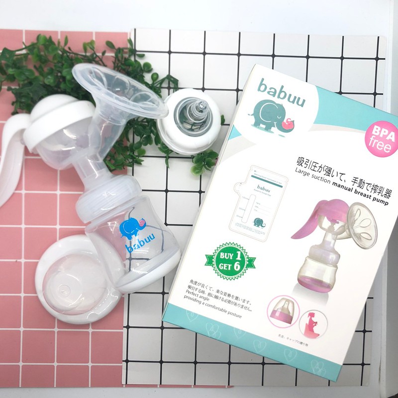 Máy hút sữa bằng tay Babuu