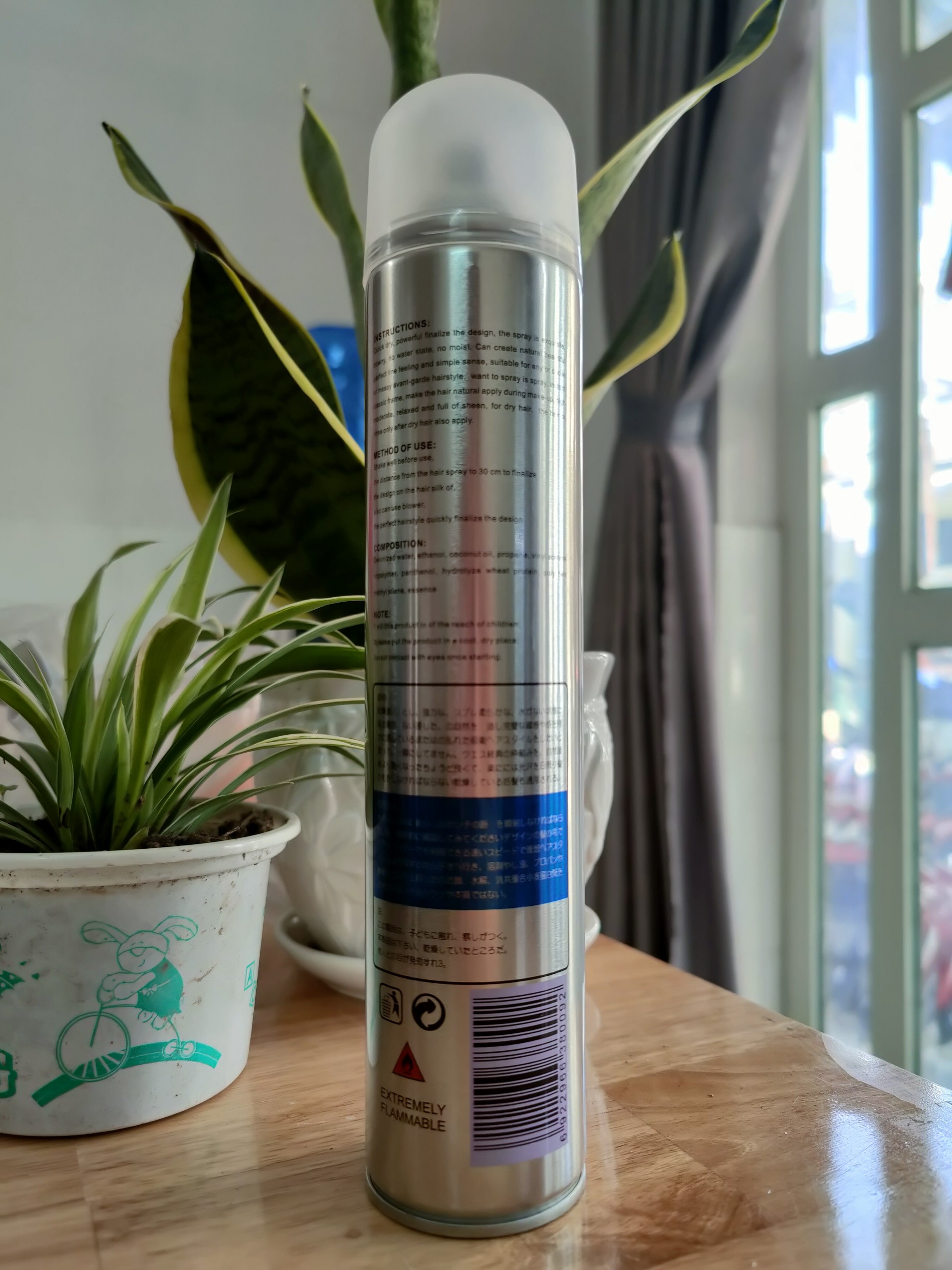 Xịt tạo kiểu tóc 6+ Volumizing AiFASi 385ml