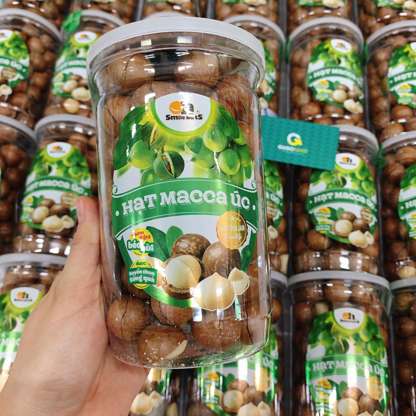 Hạt maca Úc Oh Smile 500g Gugo Mart