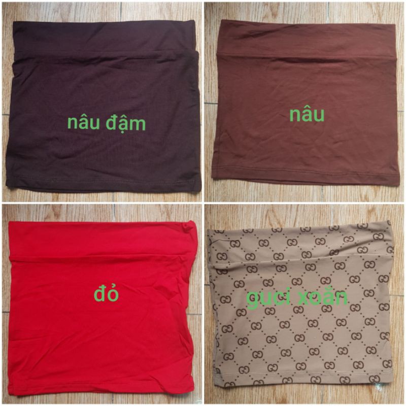 Áo ống thun Thái lan (hàng RAINBOW) (áo quây thái, áo croptop thái)