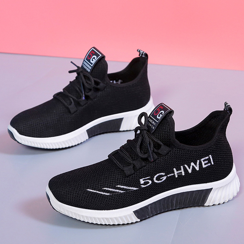 Giày  thể thao nữ thông hơi 5G - giày sneaker nữ cổ thấp- giày vải nữ- giày lười nữ