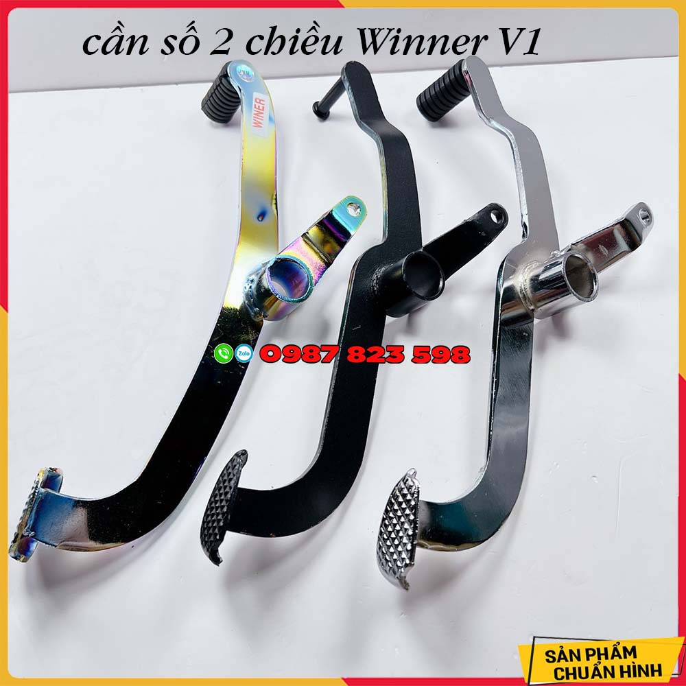 Cần Số 2 Chiều Winner V1 - Cần Số Winner 150 ( inox, xi titan, đen tĩnh điện)