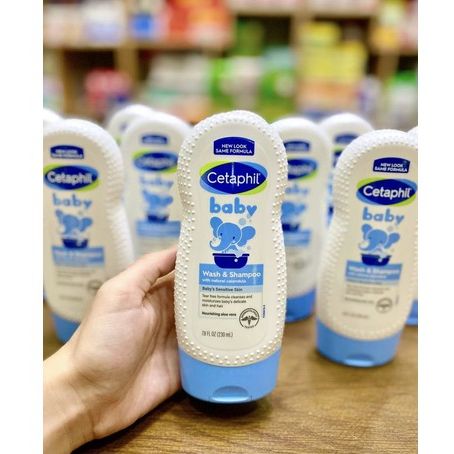 Sữa tắm dưỡng ẩm da cho bé Cetaphil Baby 230ml