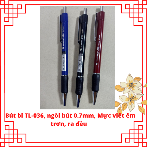 Bút bi thiên long tl- 036 ngòi bút 0.7mm