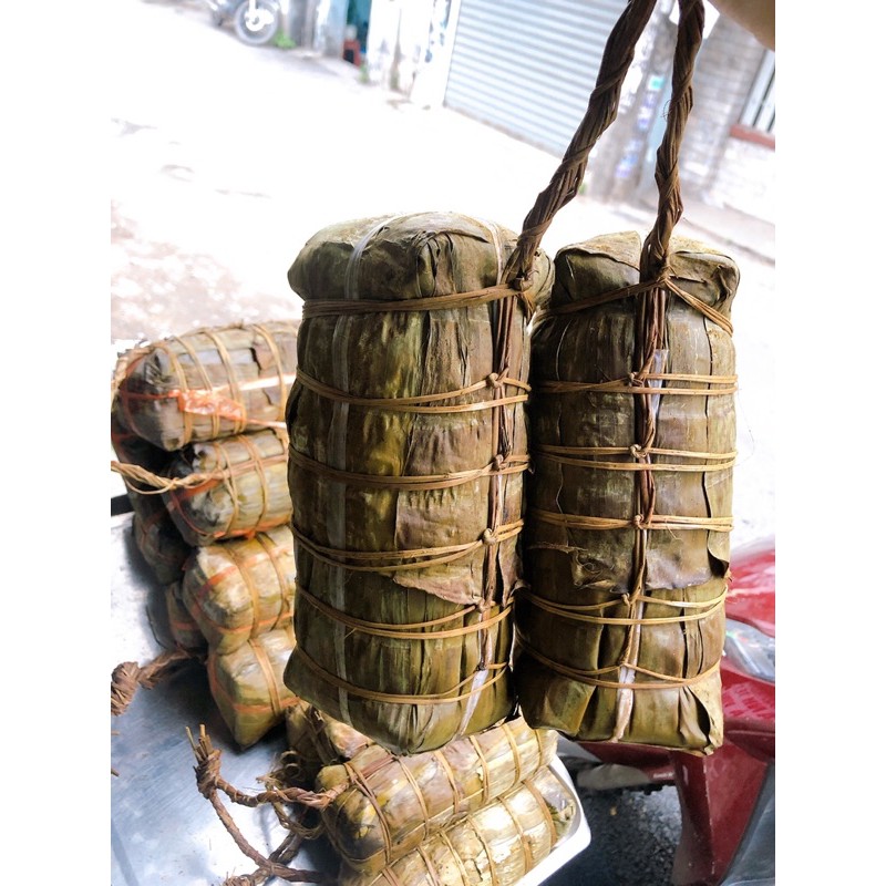 [HCM]Bánh Tét Nếp Tro - Đặc Sản Trà Vinh