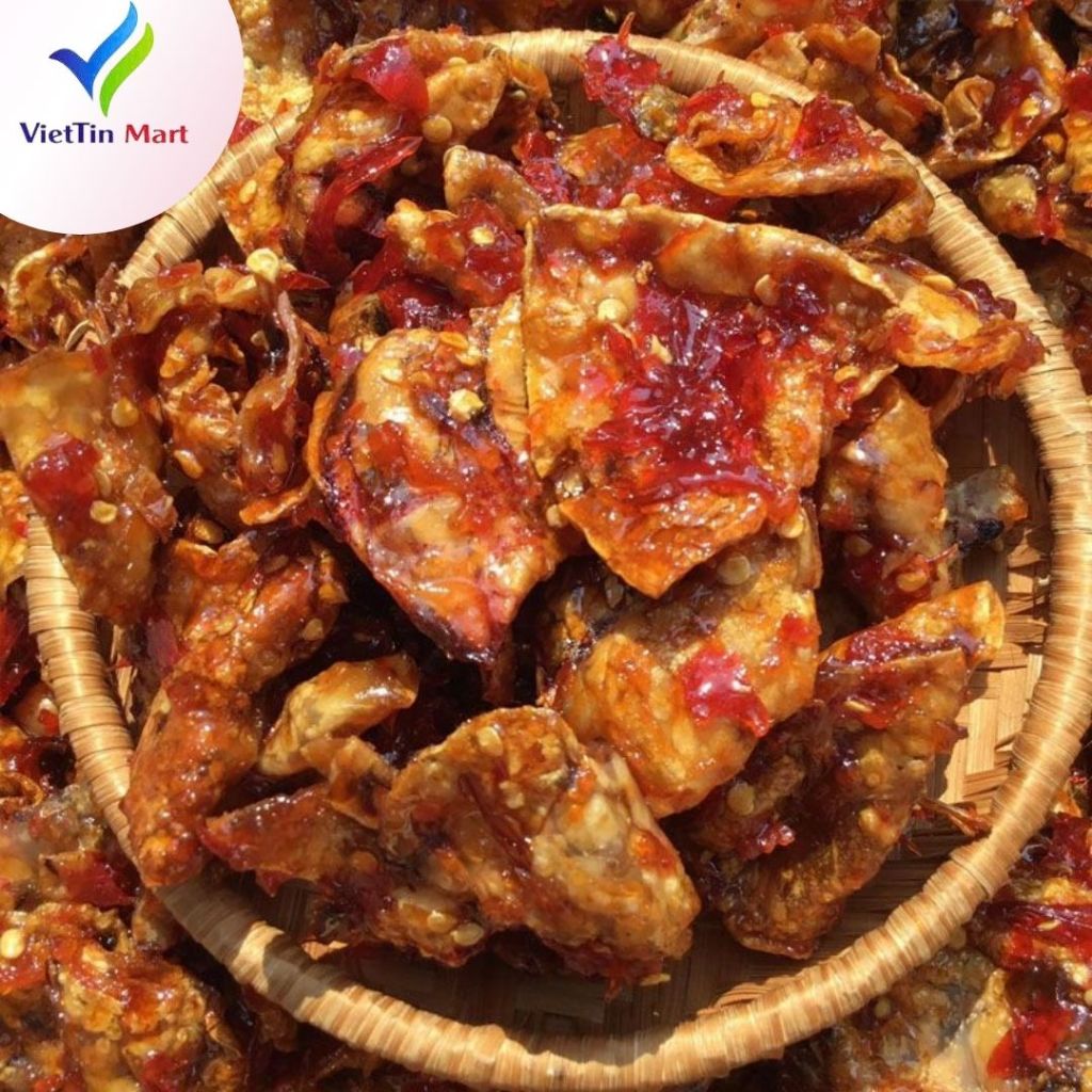 250gr Khô mực rim sa tế- Viettin Mart