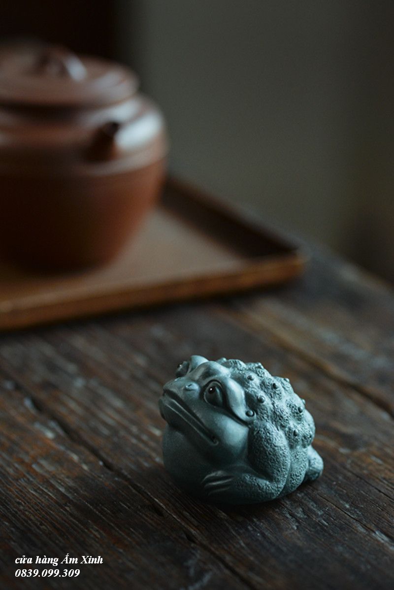 Thiềm Thừ Tử Sa (Đồ Chơi Bàn Trà)