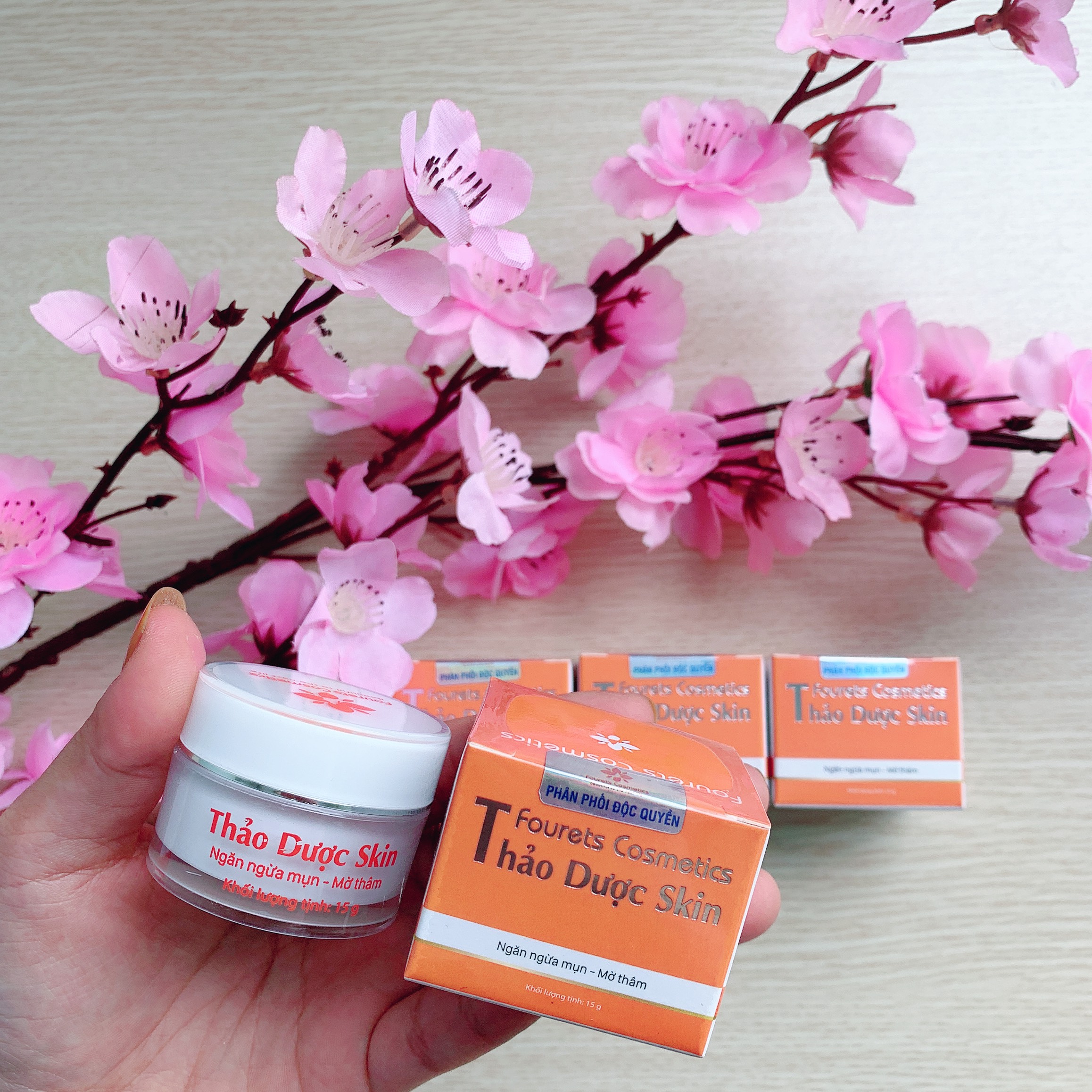 Cao mụn Thảo dược skin Fourets cosmetics