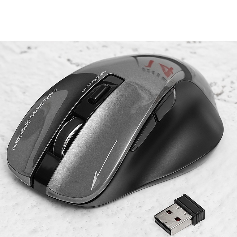 Chuột Không Dây Zadez M353 Xám - (Tặng Kèm Pin Aa)