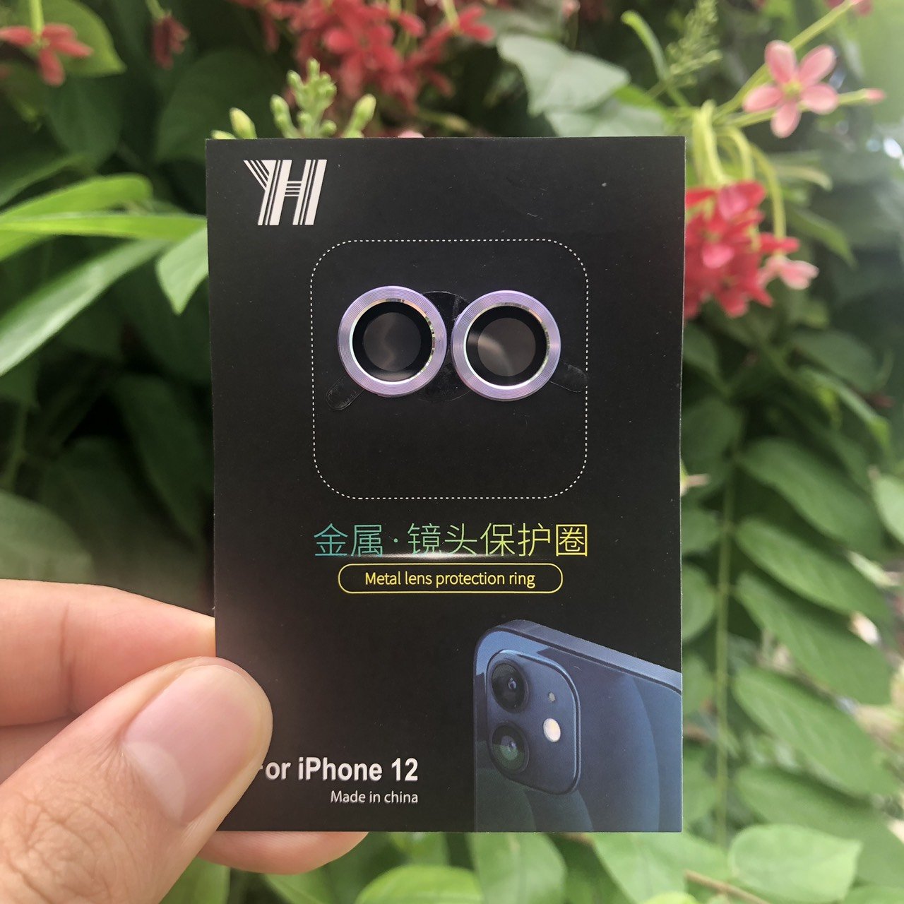 Bộ 2 Vòng Bảo Vệ Camera IPhone 12,12 Mini - Chống Bụi, Hạn Chế Vân Tay & Mờ Camera