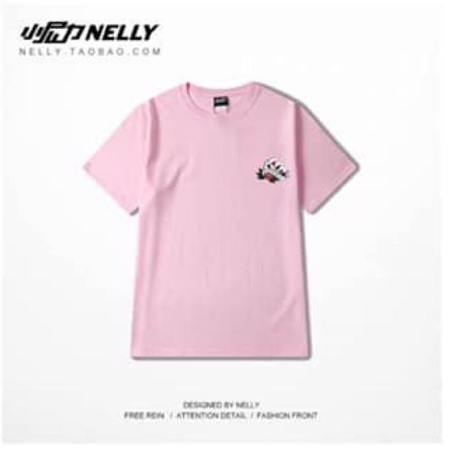 Áo thun Nelly hồng freesize
