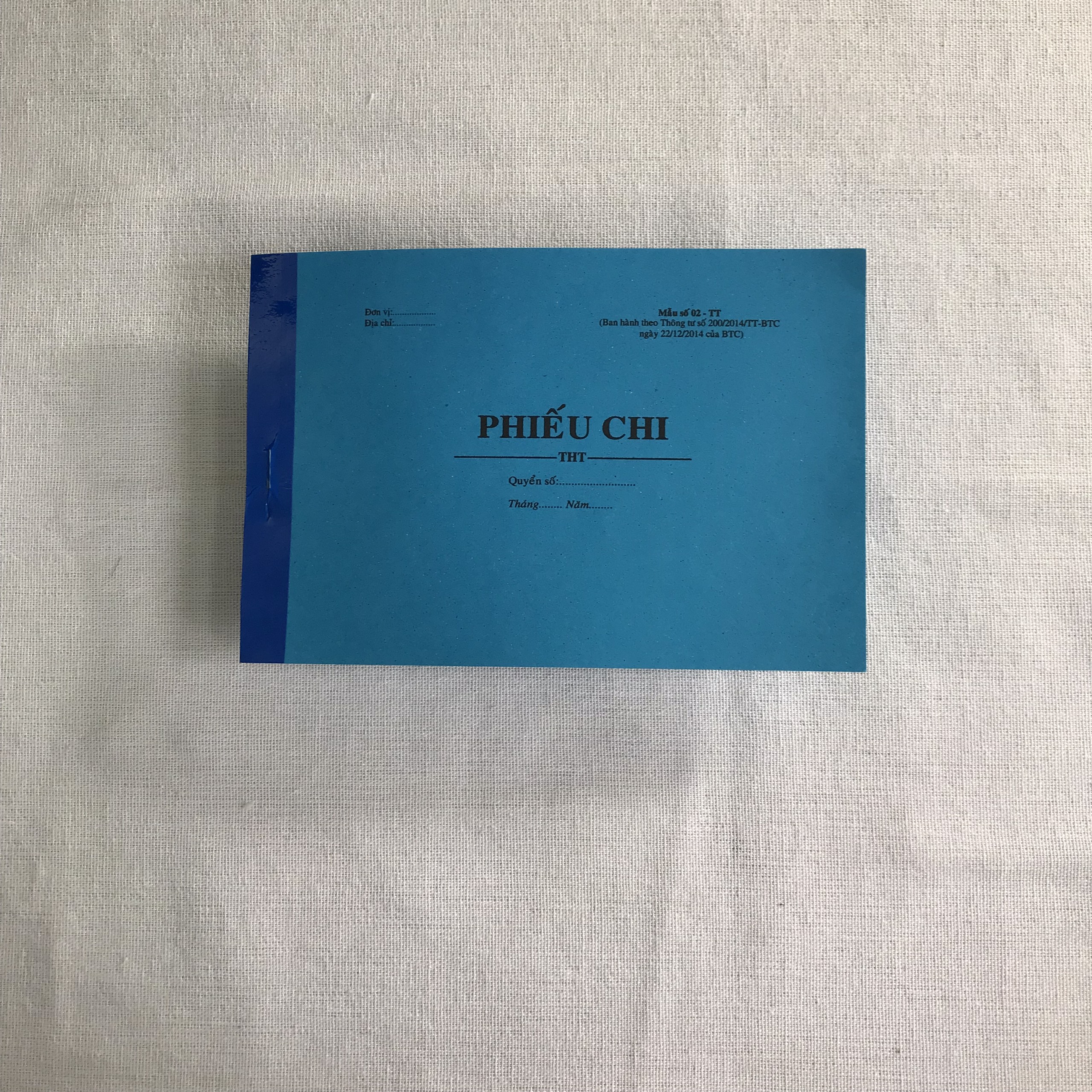 PHIẾU CHI 2 LIÊN 13X19 25 BỘ (H)