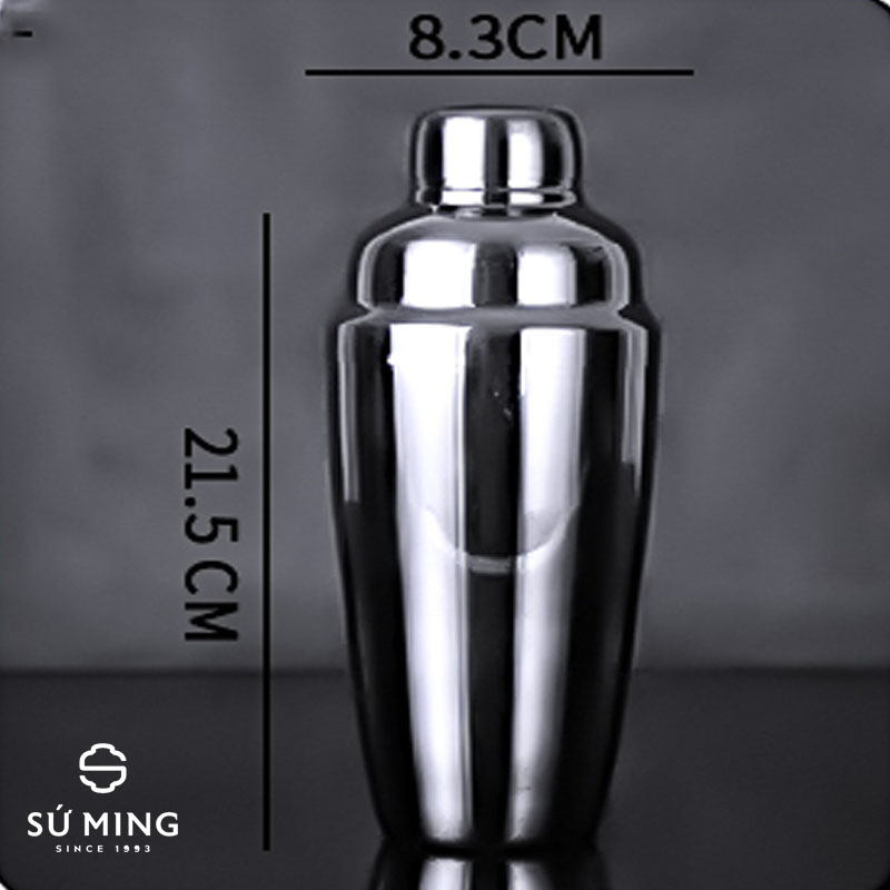 Bình Lắc Shaker inox dụng cụ pha chế chuyên nghiệp, giao hàng nhanh.