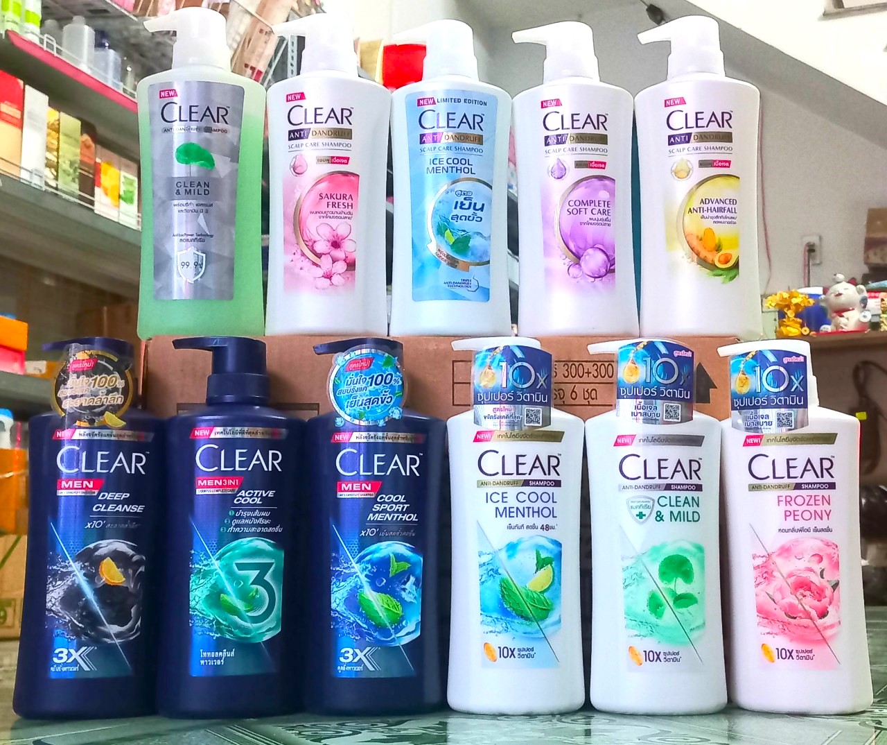 [Chính Hãng] Dầu Gội Clear Thái Lan