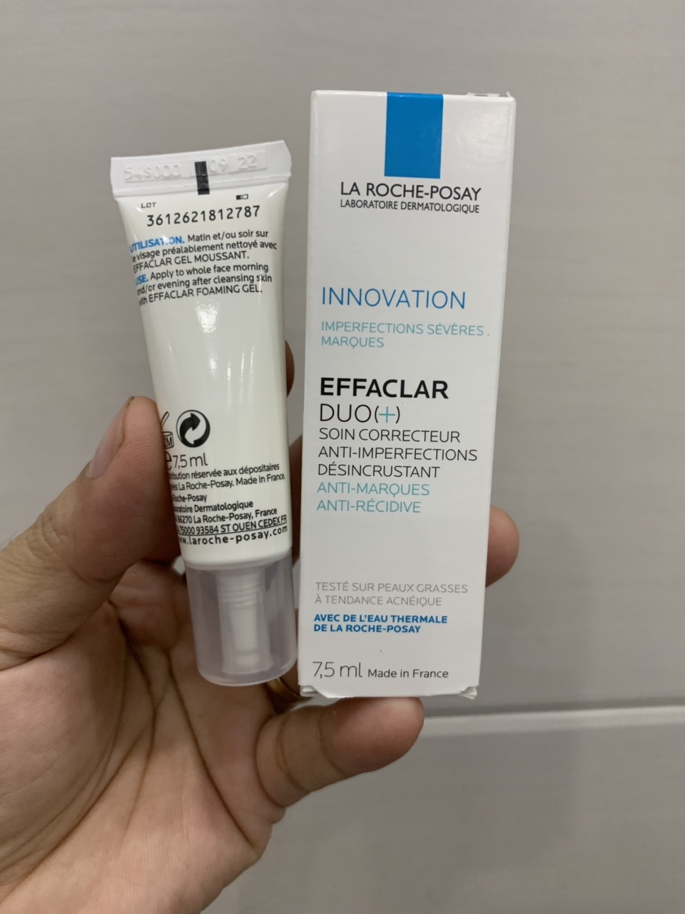 Kem thoa mụn LA ROCHE POSAY EFACLAR Duo+ 7.5ml