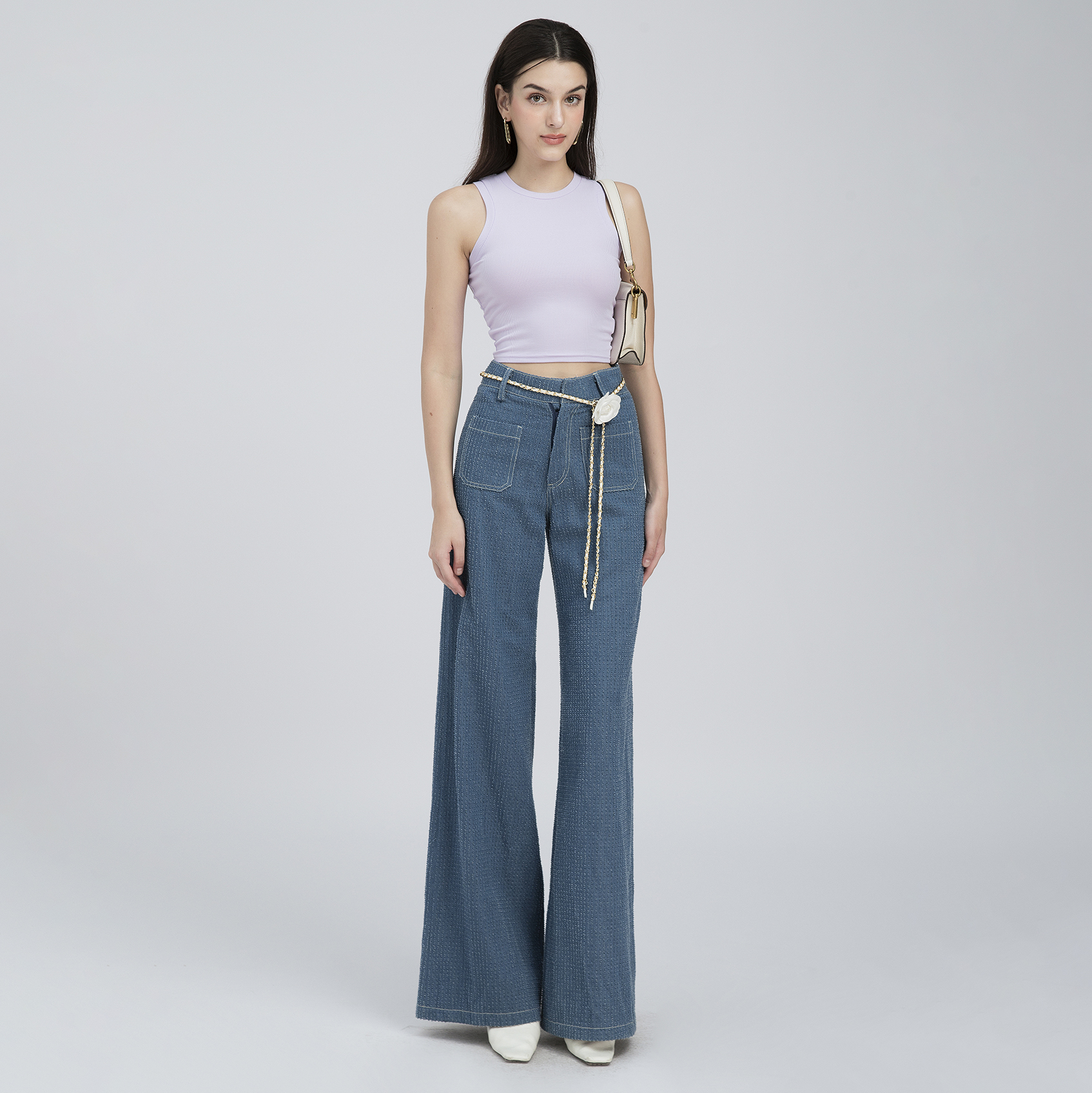 Áo croptop sát nách nhiều màu EDINI - A1427