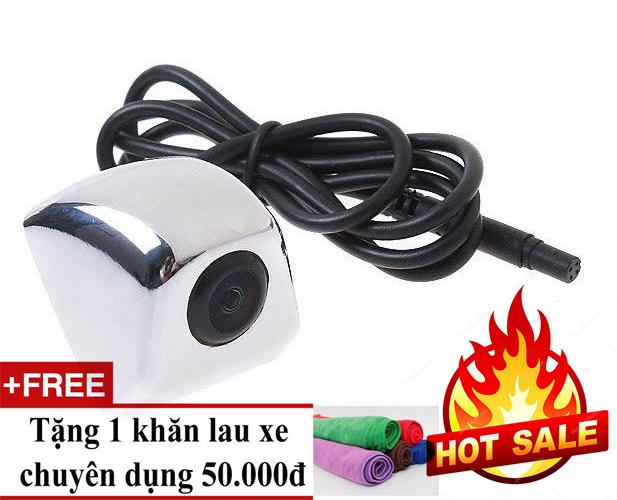 Bán camera lùi, camera hành trình, camera lùi hd, camera lùi siêu nét xe ô tô - camera lùi tam giác cao cấp, chống nước, cho hình ảnh full hd trung thực, sắc nét, chuyên dụng cho các dòng xe ô tô - tặng khăn lau xe cao cấp- 2018050