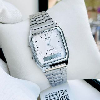 Đồng hồ Điện tử nam nữ Casio chính hãng AQ 230A-7D Bảo hành 1 năm Hyma watch thumbnail