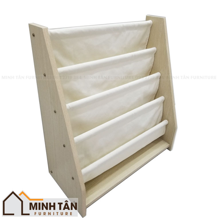 Kệ sách gỗ cho bé - Kệ sách mầm non