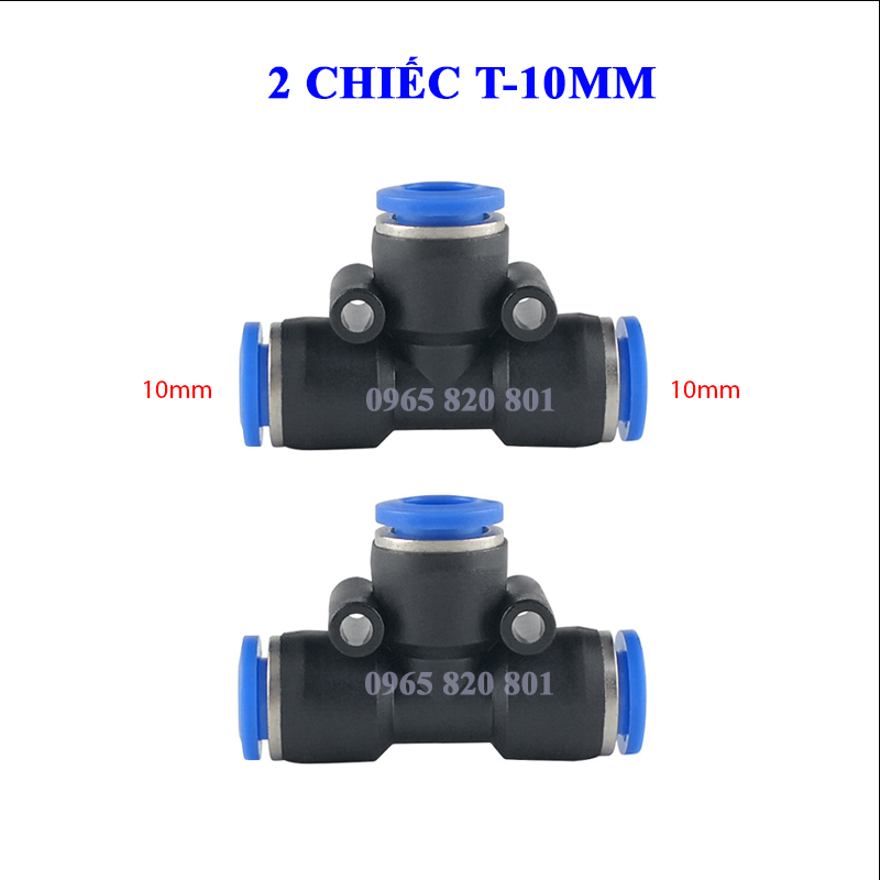 [ 2 cái ] Chia T ống 10mm