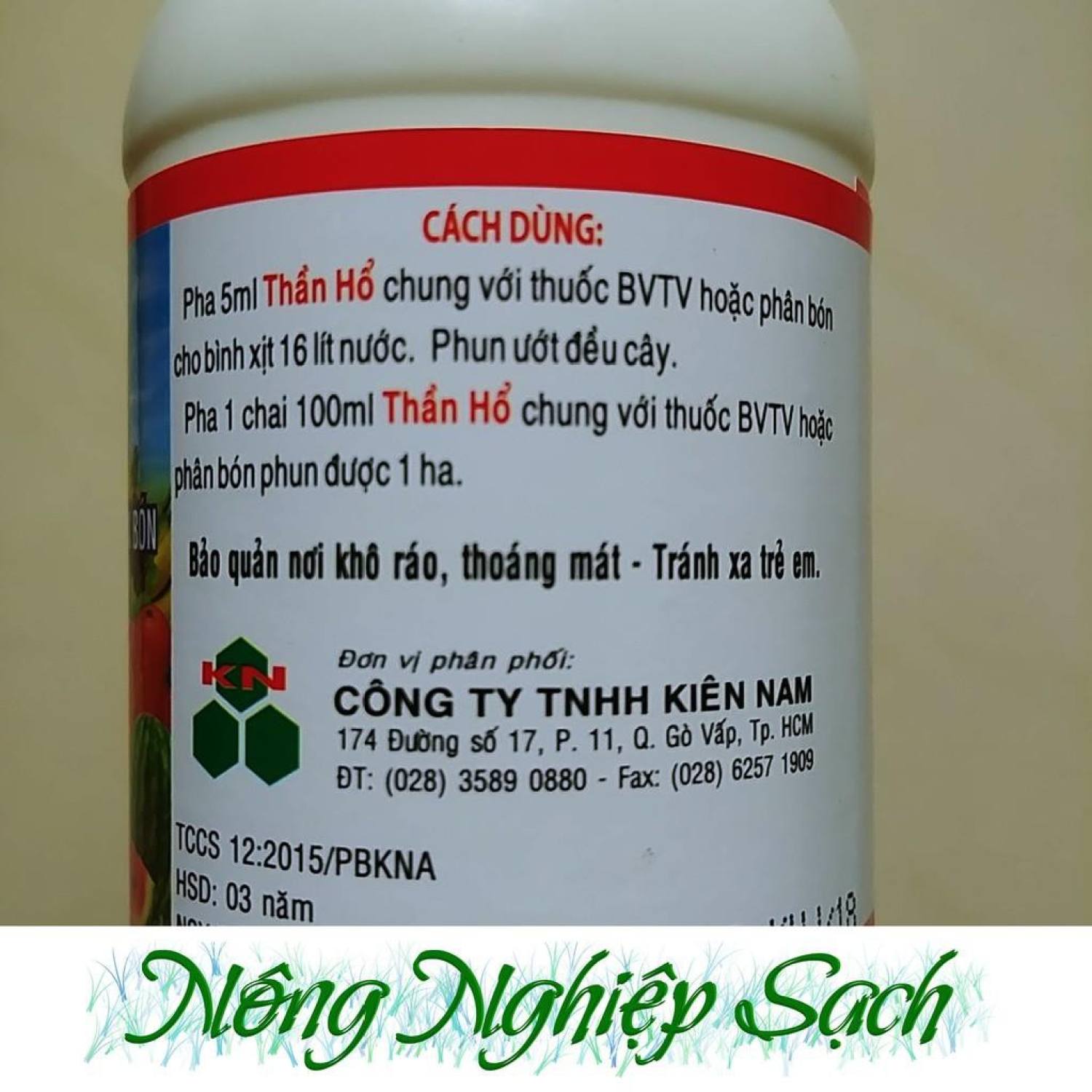 Chất Lưu dẫn Tăng lực THẦN HỔ Chai 100ml [PBO]