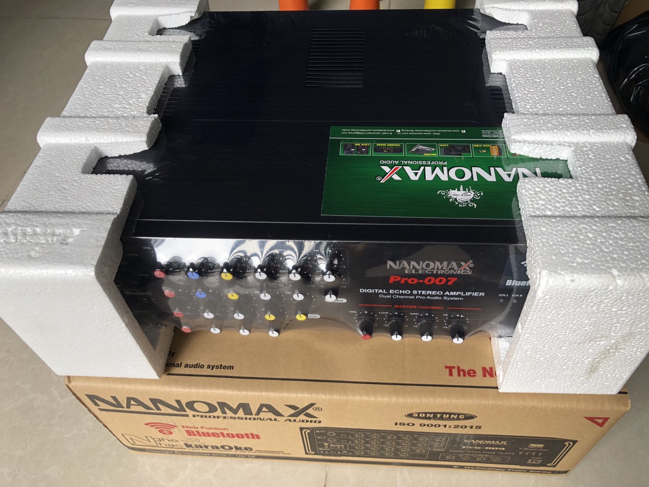 Amply Nanomax Pro-007 Bluetooth 8 sò lớn Toshiba