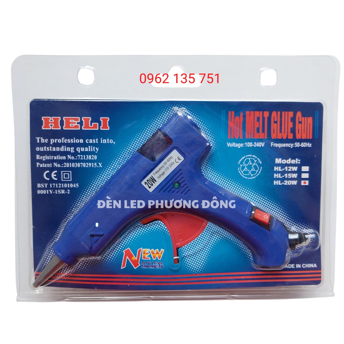 Súng Bắn Keo Silicon 20w, 60w 80W [ Tặng 5 keo nến]