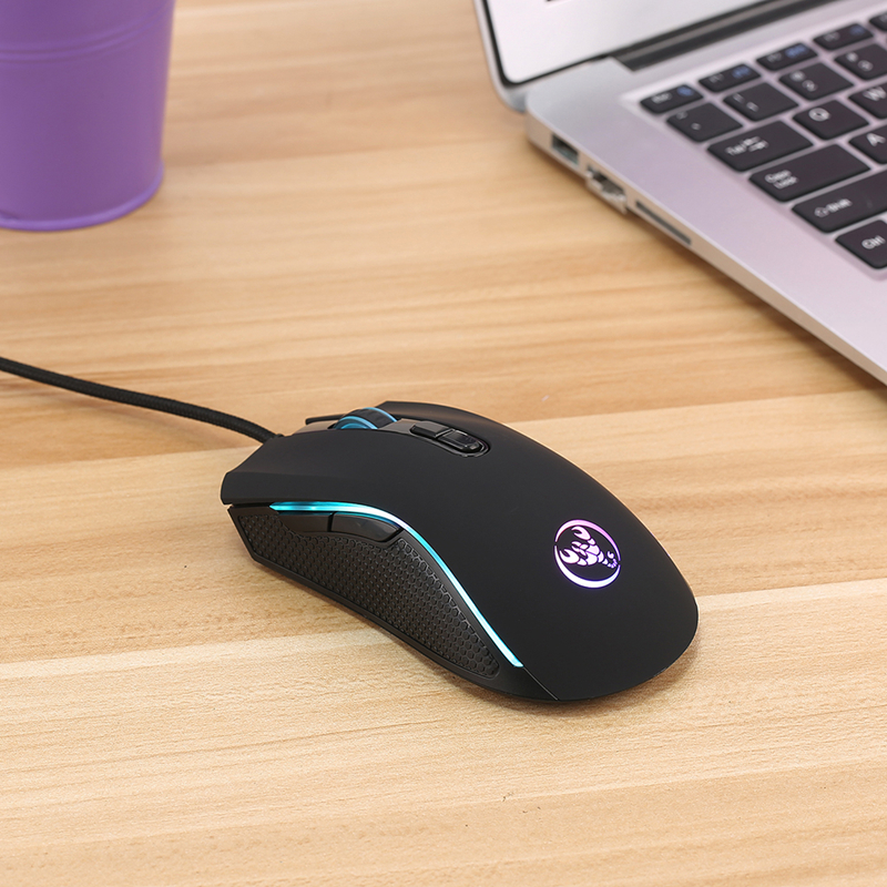 Chuột game thủ Gaming Black LED RGB - Siêu Bền