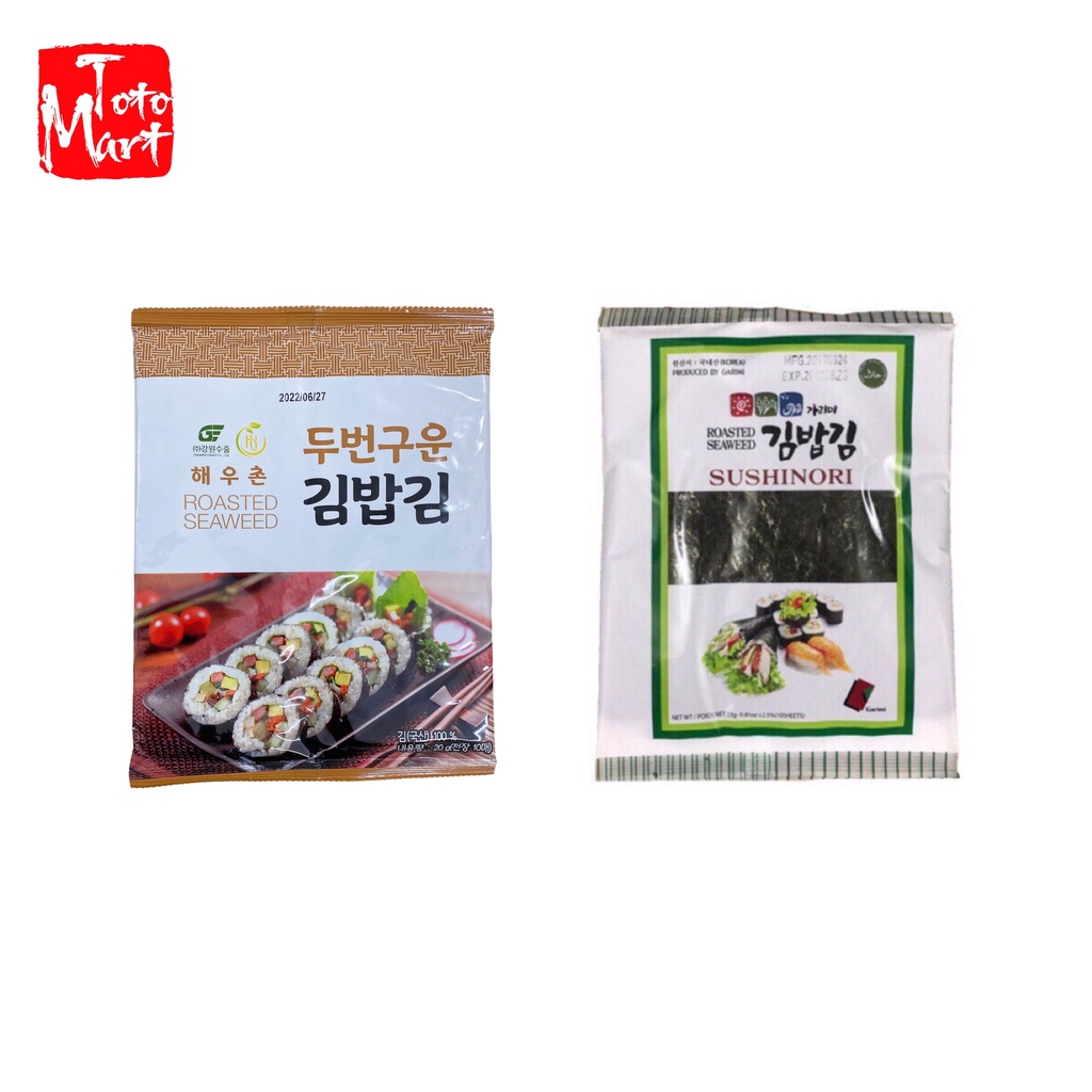 Rong biển cuộn cơm Hàn Quốc 10 lá