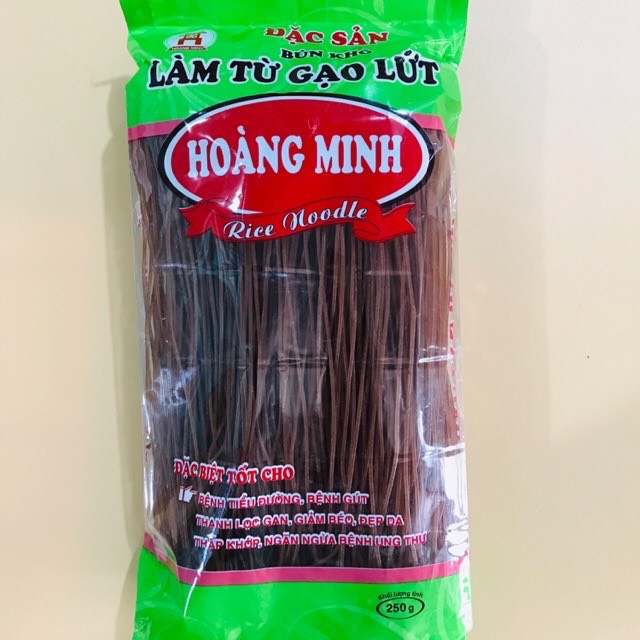 Bún khô làm từ Gạo Lứt Hoàng Minh