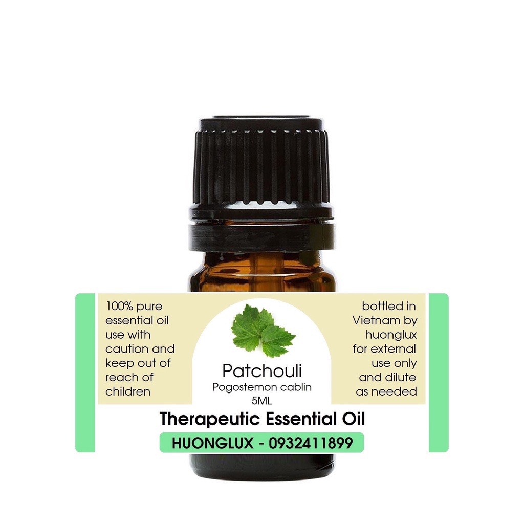 Tinh dầu Hoắc hương Patchouli Essential Oil (Dark)