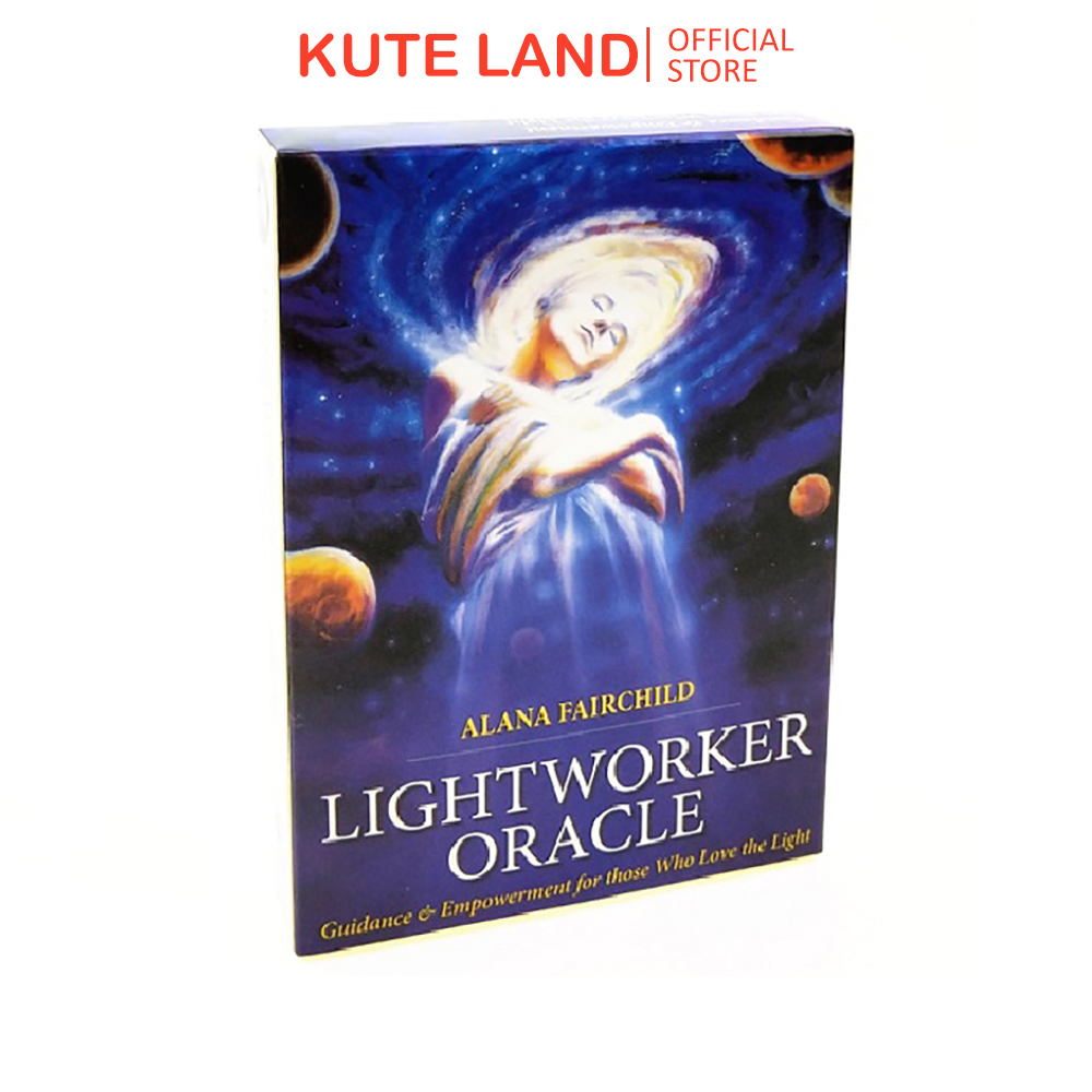 Bộ Bài Oracle Light Worker Tặng Đá Thanh Tẩy