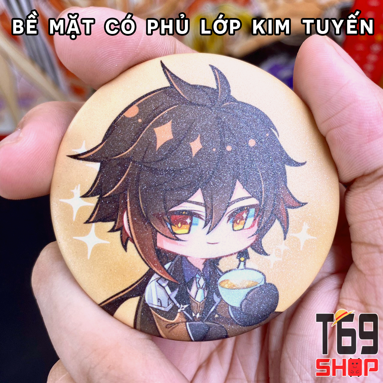 Huy hiệu game Genshin Impact - Nhóm 3 (Size 5.8cm) [T69 Shop]
