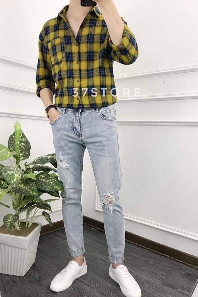 Áo Sơ Mi Caro Nam cao cấp -CT