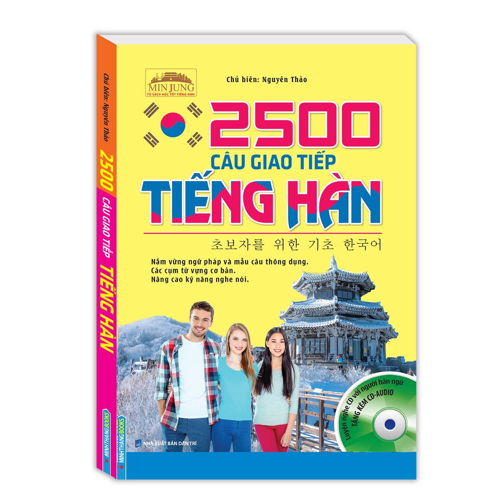 Sách - 2500 câu giao tiếp tiếng Hàn(bìa mềm)