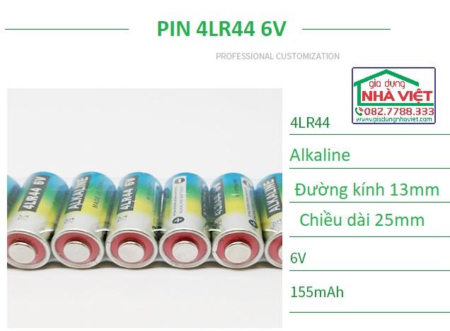 Bộ 02 Pin 4LR44 6V 155mAh