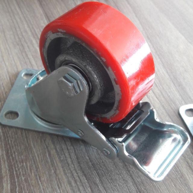 [HCM]Bánh xe đẩy PU chịu tải nặng BX